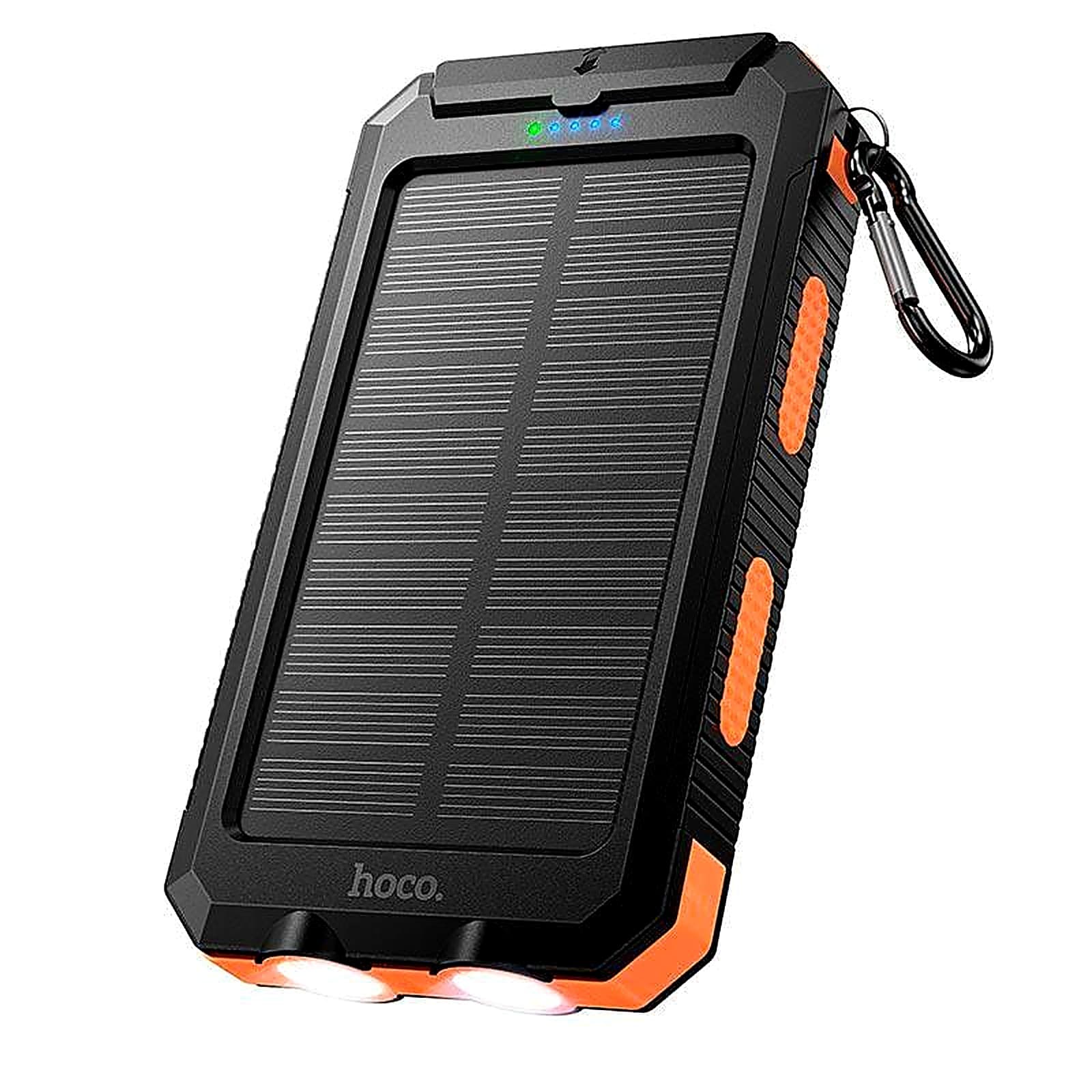 Повербанк HOCO J164 Platinum 8000mAh із сонячною панеллю — фото 1