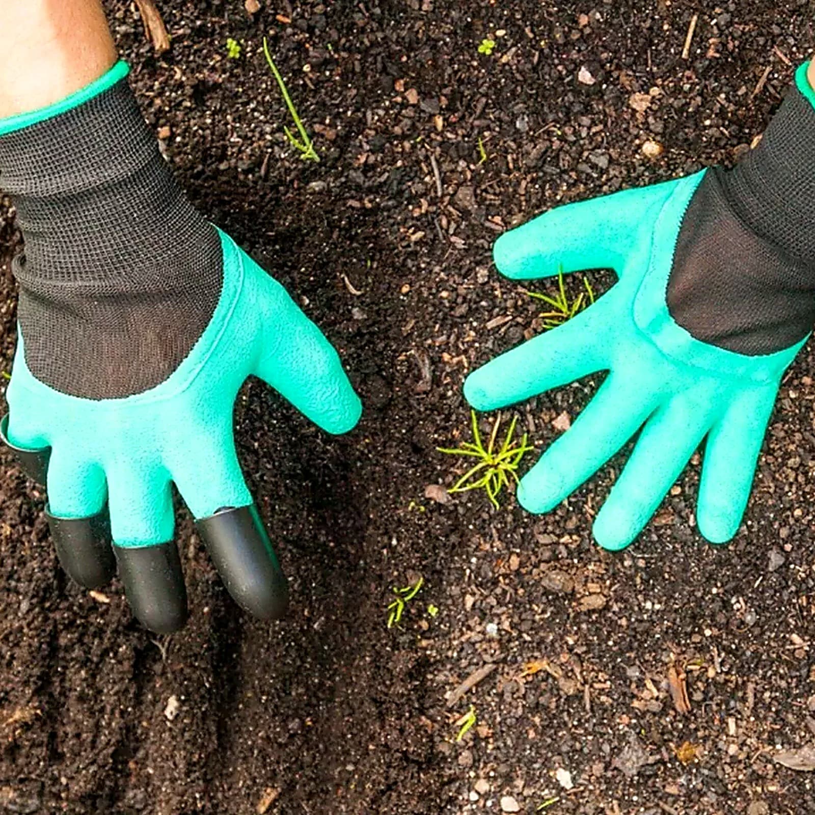 Садові рукавички з кігтями Garden Genie Gloves — фото 3