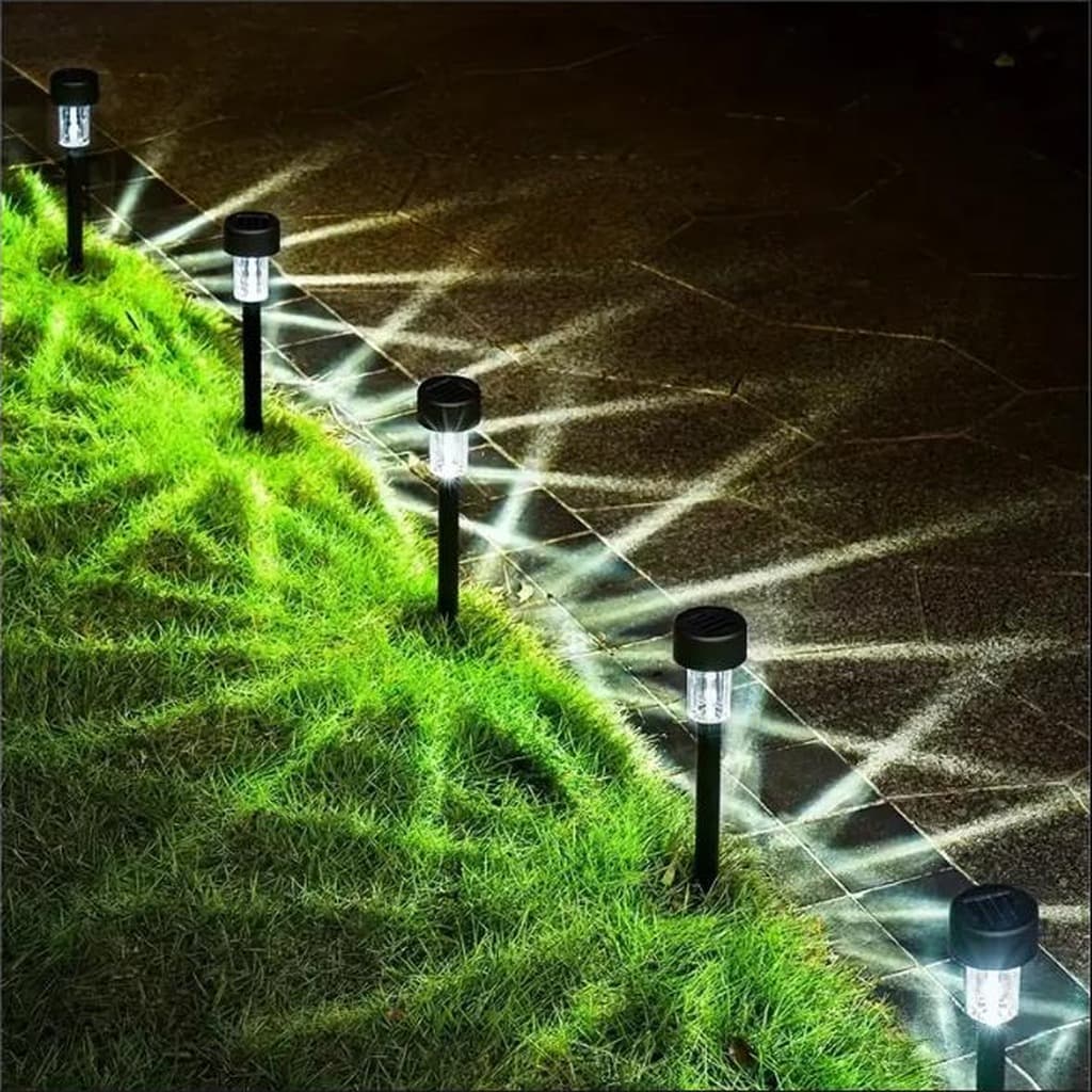 Садові LED ліхтарі на сонячних батареях 31 см