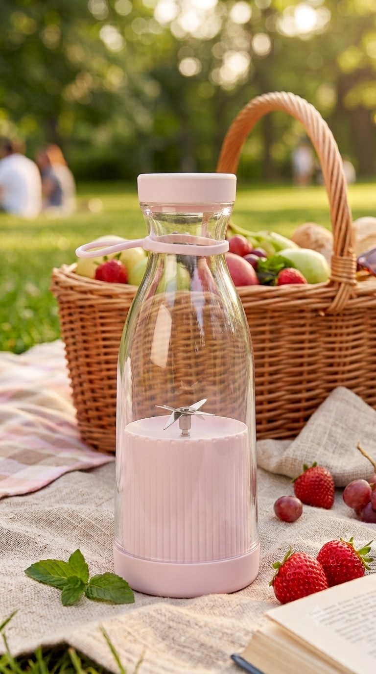 Fresh Juice на пікніку з кошиком фруктів
