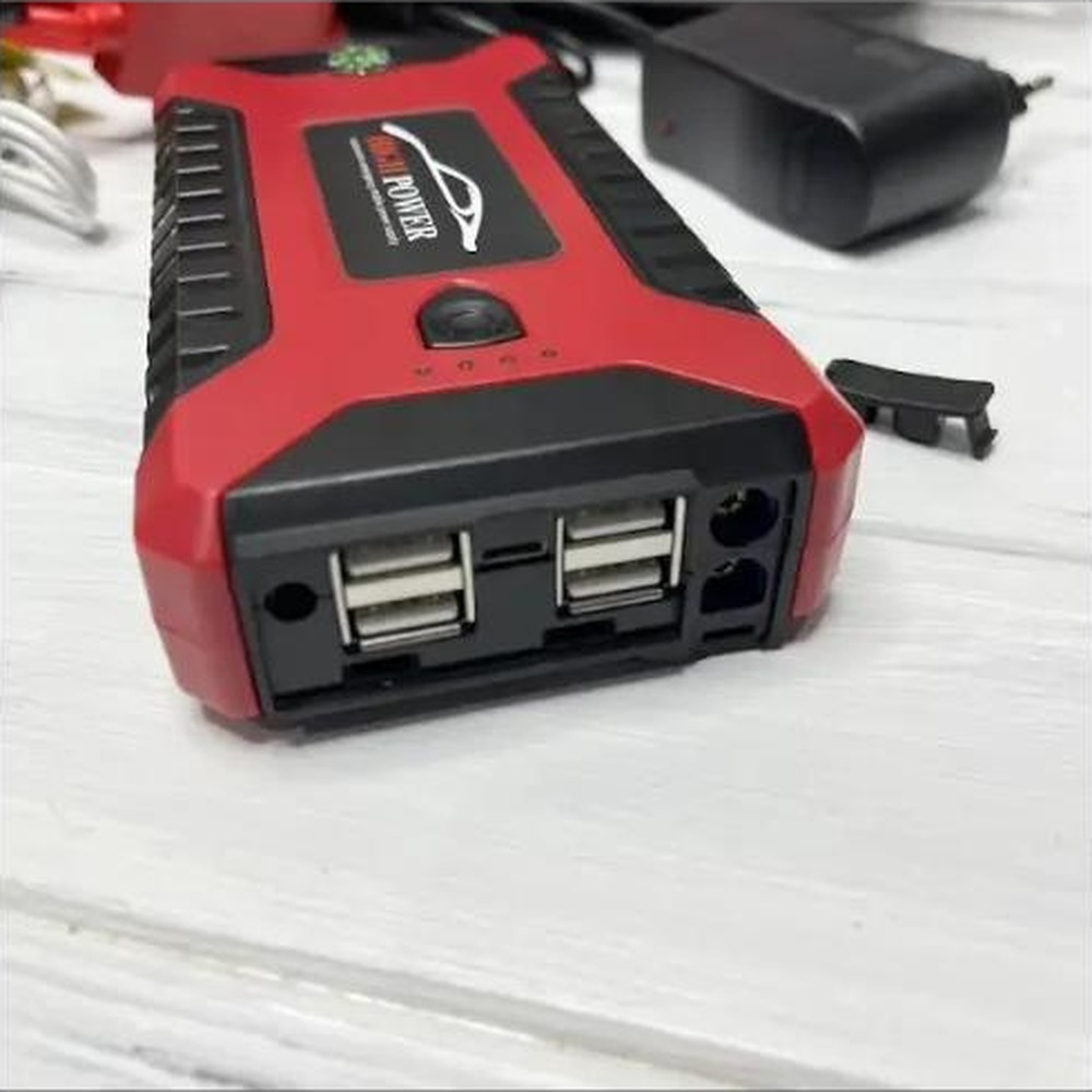 Автомобільний пускозарядний пристрій + чохол (jump starter/повербанк) — фото 3